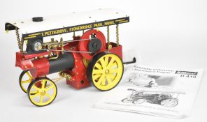 Wilesco D419 live steam showman's engine with single slip eccentric cylinder, whistle, clutch to