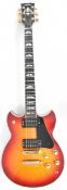 Yamaha SG 1000 electric guitar in cherry sunburst finish with ebony fretboard, pearlescent inlays