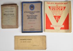 [Maps] Carte Velocipedique De la Belgique (Cycling Map of Belgium) Touring Club of Belgium by Alfred