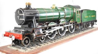 5 inch gauge Ketley Hall GWR 4-6-0 live steam tender locomotive built by John 