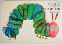 The Very Hungry Caterpillar by Eric Carle, published Hamish Hamilton 1970 first UK edition, with