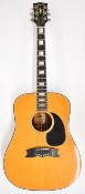 Gibson Heritage Custom acoustic guitar with spruce top, mahogany neck rosewood fretboard and
