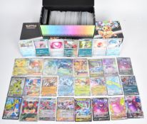 Approximately two thousand Pokémon cards from Scarlet & Violet, Obsidian Flames, Paladea Evolved,