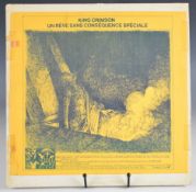 King Crimson bootleg LP Un Rêve Sans Conséquence Spéciale. Consigned with several other Pink Floyd