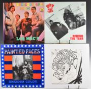 Eleven Indie Rock / New Wave / Garage LPs comprising Creeping Pumpkins In Their Cups, Painted