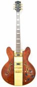 Bad Cat Instruments 553 electric guitar in walnut finish with rosewood fretboard, pearlescent
