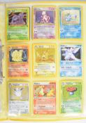 Approximately two hundred Pokémon cards from Base, Jungle Fossil, Base 2 and Rocket sets to