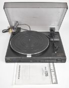 Marantz TT275 record turntable, automatic direct drive, made in Japan, serial no. MZ1925310597, with
