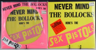 Two copies of The Sex Pistols Never Mind The Bollocks LP, Universal UMC – 371 153 -1 / Universal UMC
