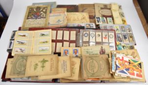 [Cigarette cards] Large collection of cigarette and other cards including Churchman's, John Player'
