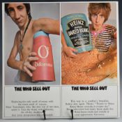The Who Sells Out mono LP with poster and hype sticker (Track Records 612 002) UK first pressing