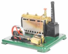 Mamod SP6 live steam engine, the single cylinder having slip eccentric piston valve, length of