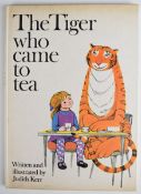 The Tiger Who Came To Tea written and illustrated by Judith Kerr, published Collins 1968 first