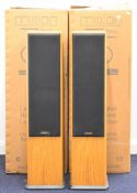 Mission 752 Freedom floorstanding speakers, H87 x W20 x D25cm, in original boxes