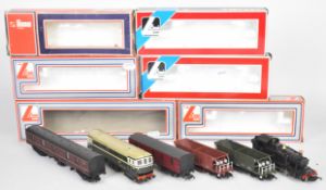 Two Lima 00 gauge model railway locomotives comprising Class 33 D6570 and Class 4574 5574 together