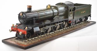 3½ inch gauge Hall class GWR 4-6-0 live steam locomotive Rhose Wood Hall built to the LBSC Lifford