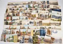 Approximately five hundred Edwardian and later postcards of Scotland with topographical and scenes