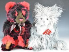 Two Charlie Bears by Isabelle Lee Carousel CB202010 and Joanne CB191915 both with original tags