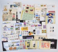 Accumulation of all world stamps in two stockbooks, two albums and in folders, including stockbook
