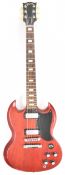 Gibson SG 70's Tribute electric guitar in heritage cherry red finish with rosewood fretboard,