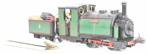 Pearse Locomotives live steam 32mm narrow gauge Ffestiniog Railway tender locomotive Prince,