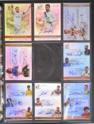 Panini Donruss 2015 football trading cards comprising complete base set and a large collection of