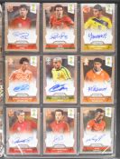 Panini Prizm 2014 World Cup trading card set appearing complete, together with 43 autograph/