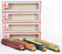 Four Lima 00 gauge model railway Western diesel locomotives comprising Crusader, Enterprise,