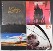 Five Pearl Jam Grunge / Indie Rock LPs comprising Vs (Epic EPC 474549 1) European first press with
