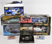 Nine Minichamps, Hotwheels, Solido, Bburago, Action Racing Collectibles and similar diecast model