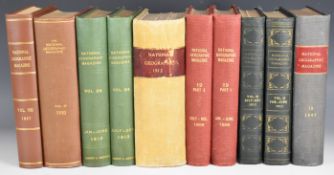 The National Geographic Magazine an Illustrated Monthly with maps and folding plates comprising