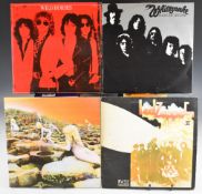 Fifty seven Heavy Metal / Hard Rock / Prog Rock / Blues Rock / Folk / Psych LPs including two Led