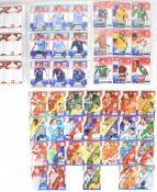 Panini Prizm 2014 World Cup football trading card set part complete, red, white & blue Power Plaid