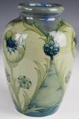 William Moorcroft vase decorated in the early Poppy pattern, with impressed signature and