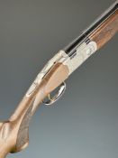 Beretta 686 Silver Pigeon I 28 bore over and under ejector shotgun with engraved locks, underside,