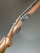 Beretta Silver Pigeon C 12 bore over and under ejector shotgun with engraved locks, underside,