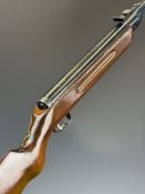 Original Model 35 .22 air rifle with semi-pistol grip and adjustable trigger and sights, NVSN. IF