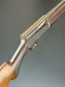 Browning A5 12 bore 5-shot semi-automatic FAC shotgun with chequered semi-pistol grip and forend and