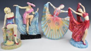 Four Kevin Francis figures comprising Ethereal Beauty, Lo La Palooza, Mexican Dancer and Marilyn