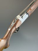 Beretta S686 Special 12 bore over and under ejector shotgun with engraved locks, underside,