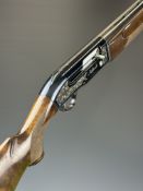Beretta A301 12 bore 3-shot semi-automatic shotgun with named and engraved action, chequered semi-