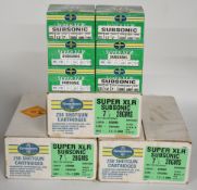 Six hundred 12 bore Gamebore Super XLR Subsonic 24g 7.5 shotgun cartridges, all in original boxes.