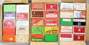 Seven hundred and fifty 12 bore shotgun cartridges including collector's examples, Hull Three