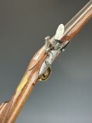 Pedersoli .750 muzzle loading flintlock musket with lock stamped 'Grice 1762' and with crown over '