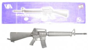 ASG Armalite Classic Army M15A4 airsoft rifle, serial number 066451, in original box with