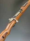 Yugoslavian military Mauser M48A 7.92mm bolt-action service rifle with 'M 48 A' and military crest