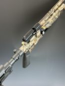 Kral Jumbo Hi-Cap .177 PCP air rifle with Next Camouflage Microprint finish, textured pistol grip,