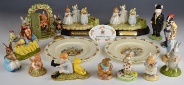 Collection of Beswick, Royal Doulton, Royal Albert, Beatrix Potter, Brambly Hedge, Kitty McBride and