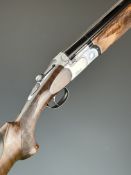 Beretta S682 Sporting 12 bore over and under ejector shotgun with named action, underside and