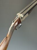 Charles Ingram of Glasgow 12 bore side by side ejector shotgun with named and engraved locks,